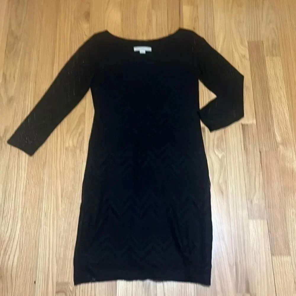 Banana Republic | Heritage black crocheted lace mini dress size 2‎ Boho Sexy